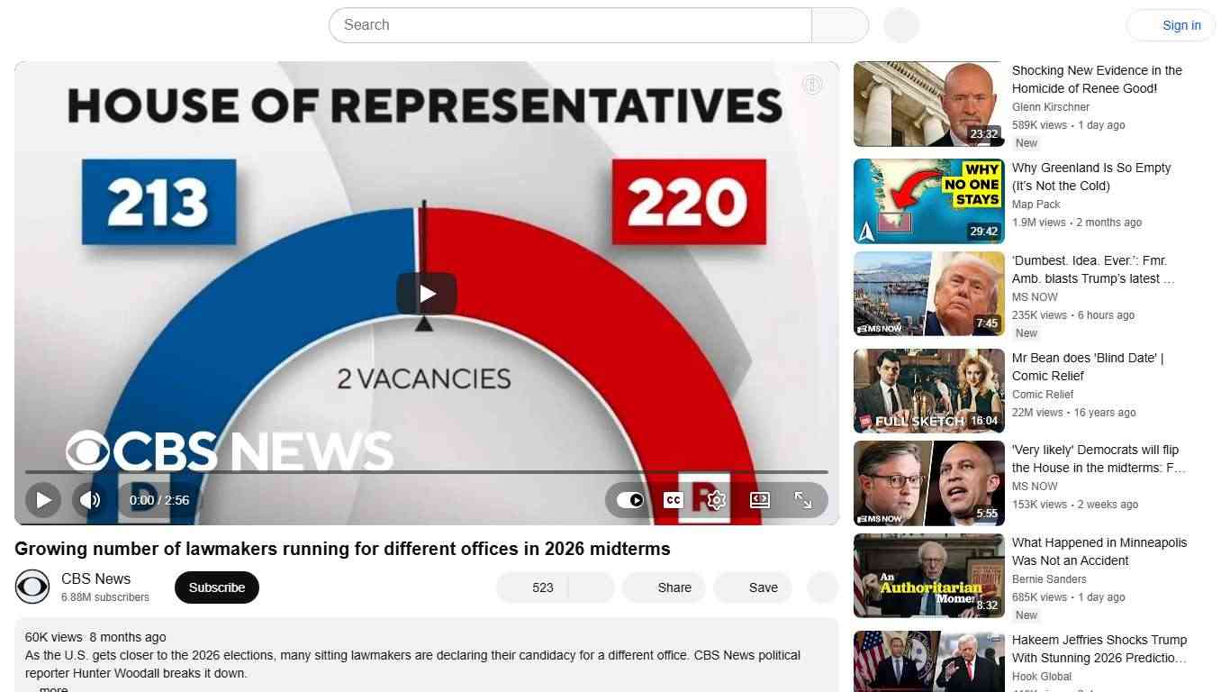 Growing number of lawmakers running for different offices in 2026 midterms - YouTube